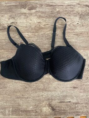 ThirdLove Modern Mesh Black Demi Bra Size 42B